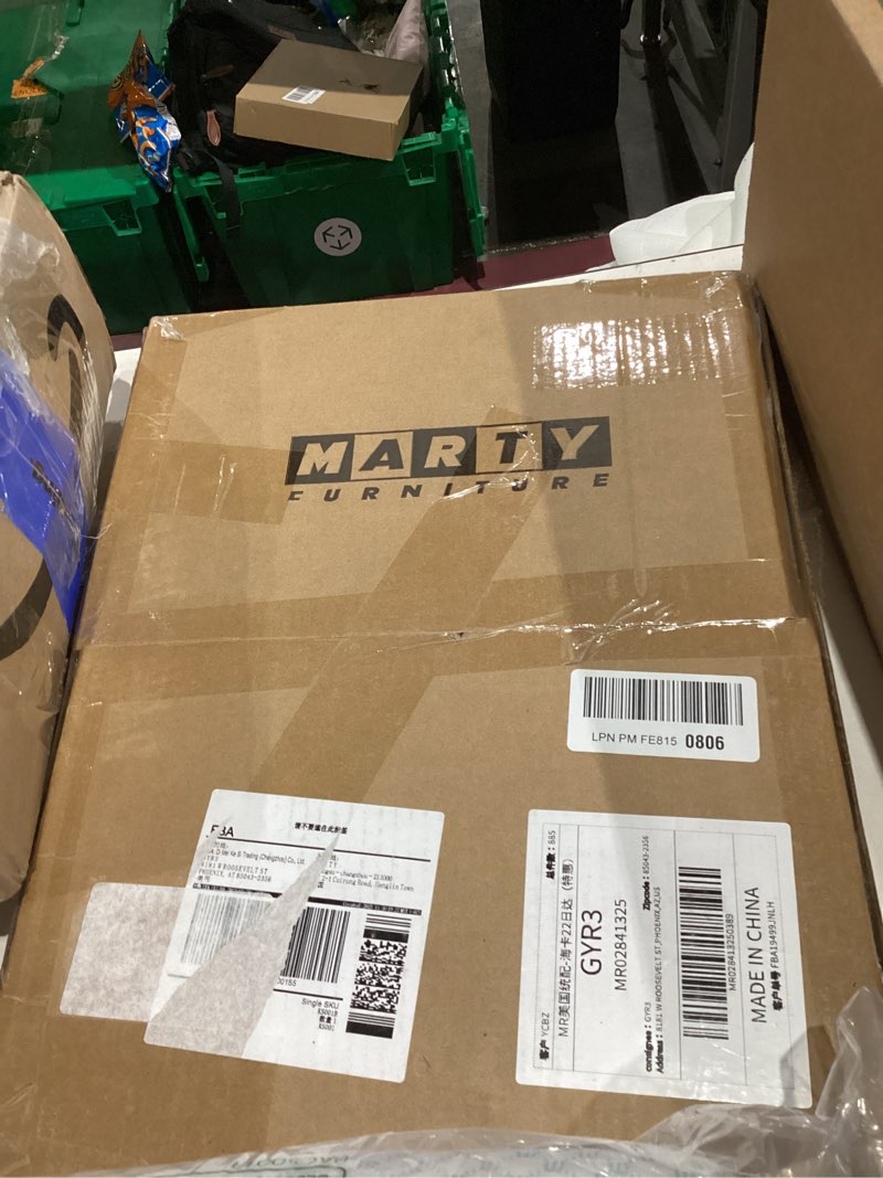 Condition photo showing New/Like New for marty printer stand with storage for desk, desktop printer stand shelf organzier for home/office heavy duty printer riser under desk small printer table for fax machine copier scanner(black) black 2 tier