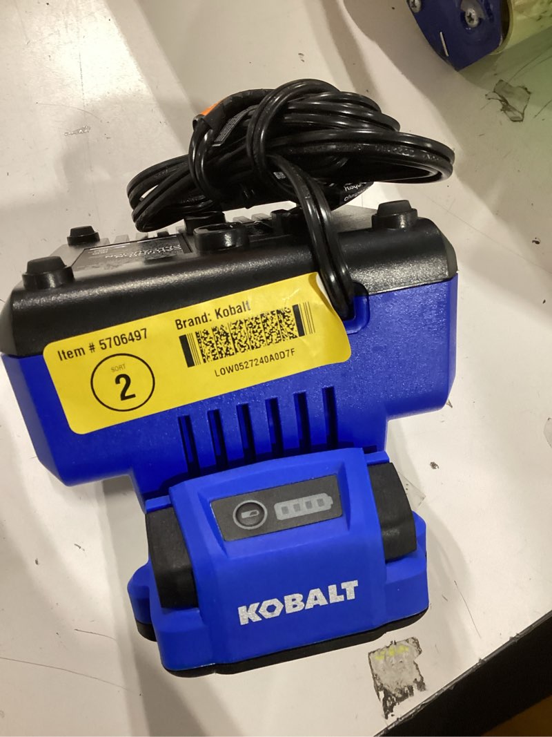 Condition photo showing Good Condition for kobalt 24 -volt 1 -pack lithium-ion ( 2 ah battery and charger )