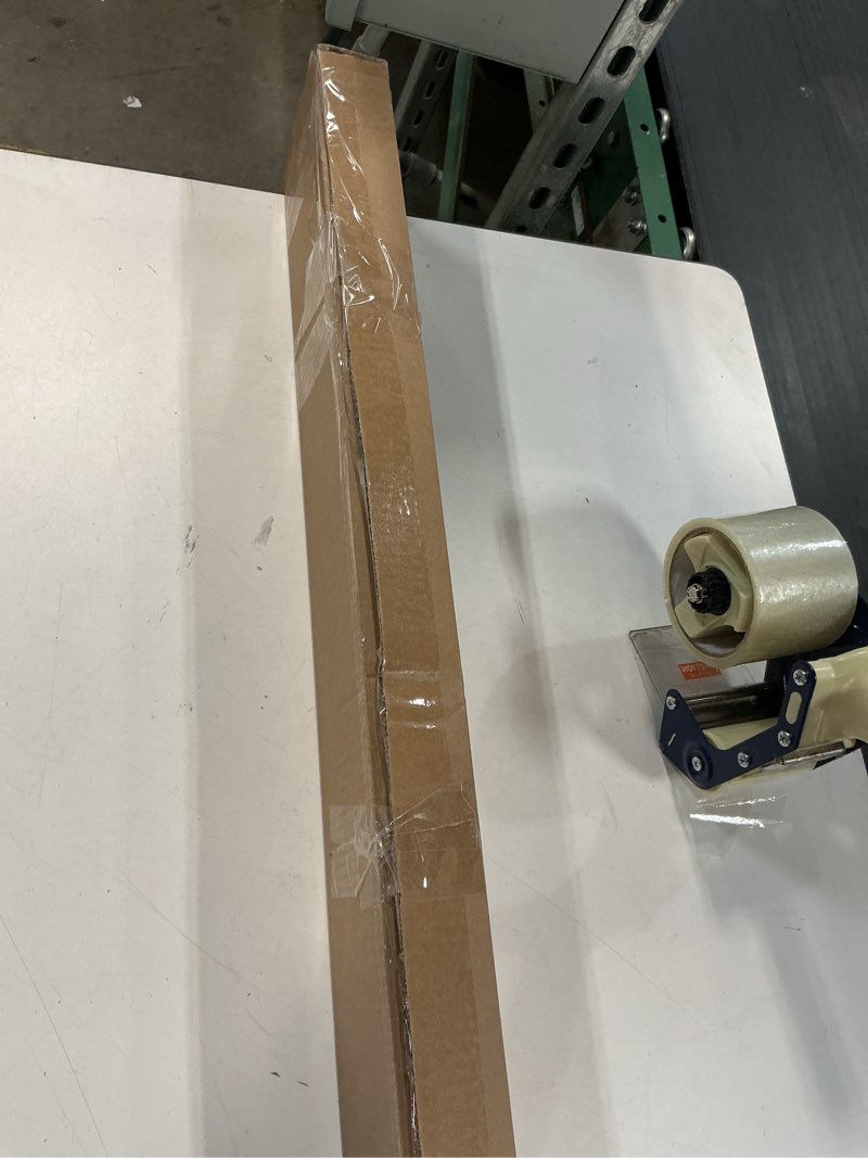 Condition photo showing New/Like New for LazBlinds Cordless Cellular Shades, No Tools No Drill Blackout Honeycomb Shades Pleated Blinds for Windows, 34 1/2" W x 64" H, Silver White Blackout-silver White 34 1/2'' W x 64'' H