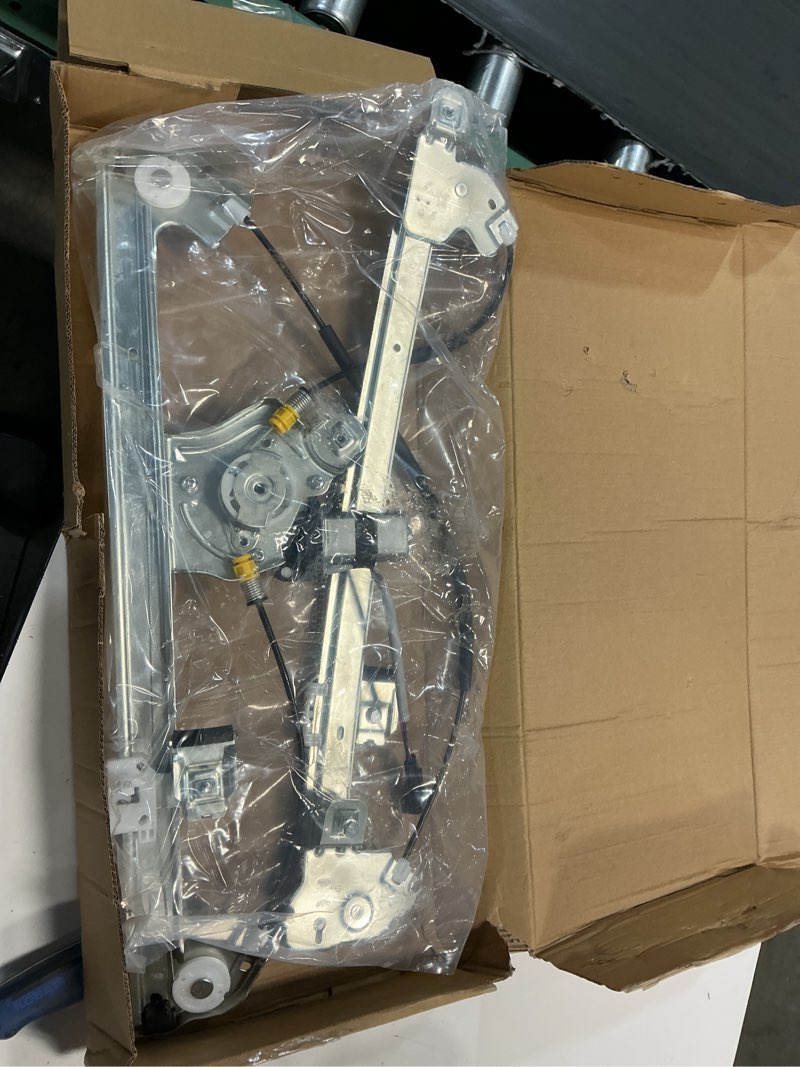 Condition photo showing As Is for sunroad rear right passenger side power window regulator w/motor fit for 2004-2008 ford f-150 & 2006-2008 lincoln mark lt