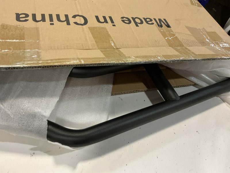 Condition photo showing Good Condition for handrail for outdoor grab bar frossvt wall mount handrail, 25.8'' garage, porch, garden 1 to 3 steps stairs black 1pcs