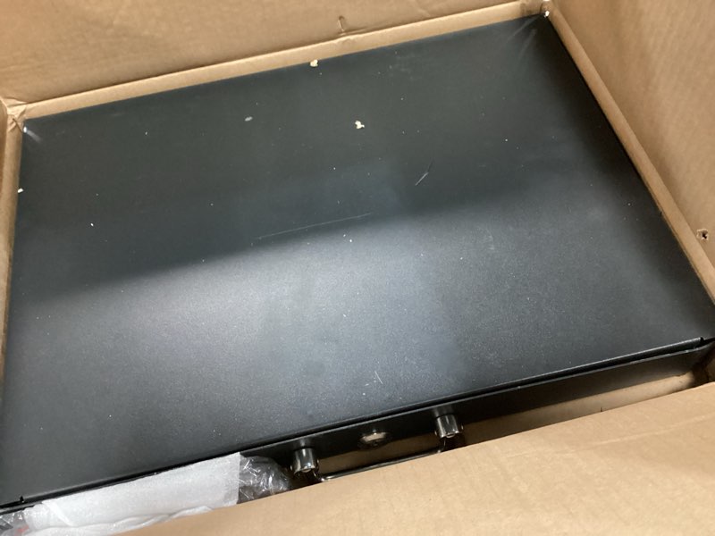 Condition photo showing Good Condition for MECCANIXITY 1U Rack Mount Drawer for 19 Inch AV/Network/DJ Equipment Racks or Cabinets with Lock and