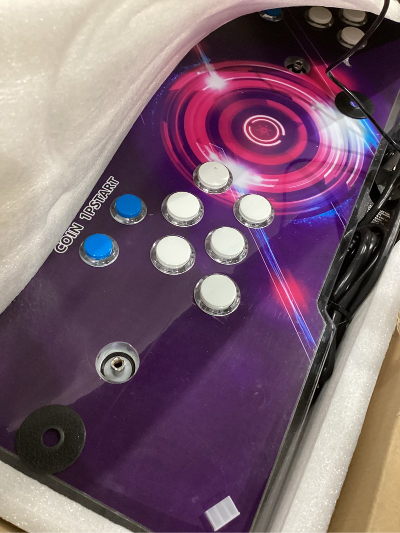 Condition photo showing Good Condition for pandora's box 11 arcade game console, 30000 games, 3d support, upgraded cpu, 4-player, favorite list (blue) street fighter blaze dragon