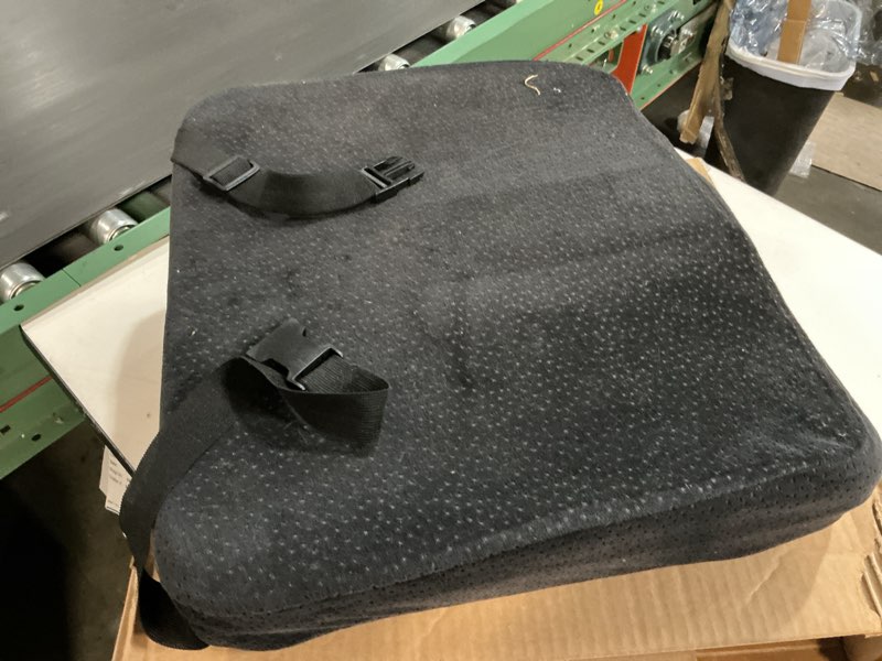 Condition photo showing Good Condition for Adult Booster Seat Cushion for Chair, Extra Thick Lift Cushions for Elderly, Office Chair Booster Seat Riser Cushion Extra Firm Foam for Height, Seat Pad with Adjustable Strap for Office, Wheelchair
