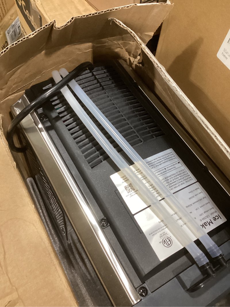 Condition photo showing As Is for SenCre Nugget Ice Maker 40lbs/Day, Countertop Ice Maker Soft Chewable Ice, Ice Makers One-Click & Se