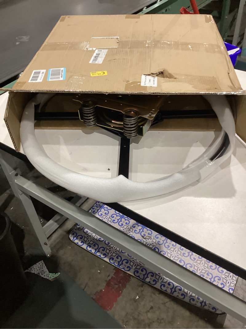 Condition photo showing Good Condition for 24" heavy duty recliner round swivel ring base with rocker plate for recliner sofa chair replacement parts
