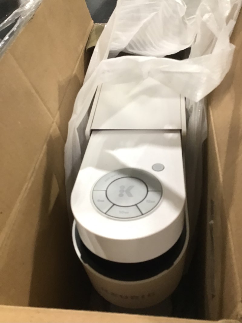 Condition photo showing Good Condition for Keurig K-Slim Single Serve K-Cup Pod Coffee Maker, Multistream Technology, 3 Brew Sizes, Slim and Sleek Design, 46oz Removable Reservoir, White