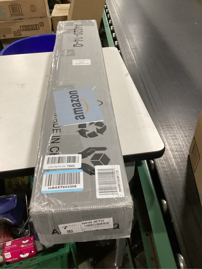 Condition photo showing As Is for Metal Bed Frame,Queen Size Bed Frame with Storage Space,Heavy Duty Sturdy Mattress Foundation,Easy Assembly,No Box Spring Needed, Black,14 Inch,Queen