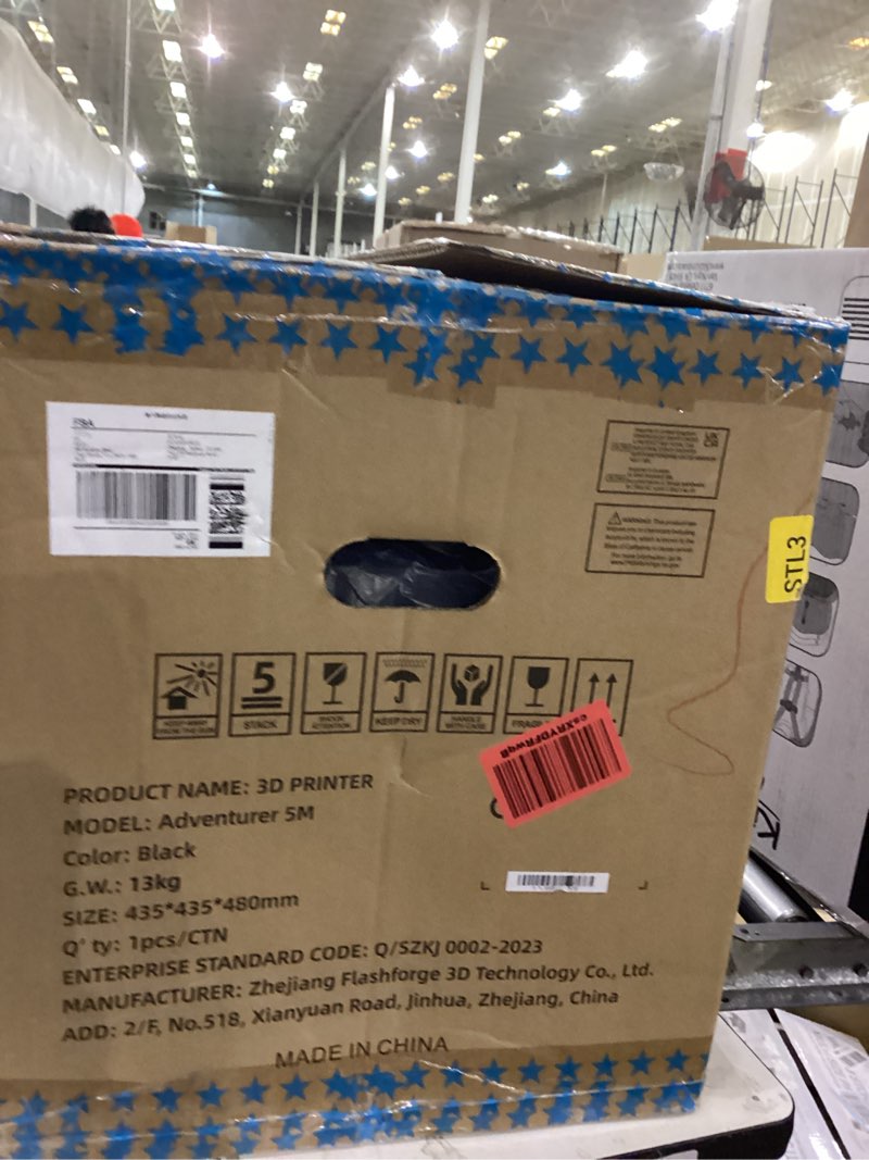 Condition photo showing New/Like New for FLASHFORGE 3D Printer AD5M, CoreXY 600mm/s High-Speed Printer with 1-Click Auto Leveling, High-Temp Direct Drive Extruder, 3s Quick-Swap Nozzle, 220×220×220mm Build Volume