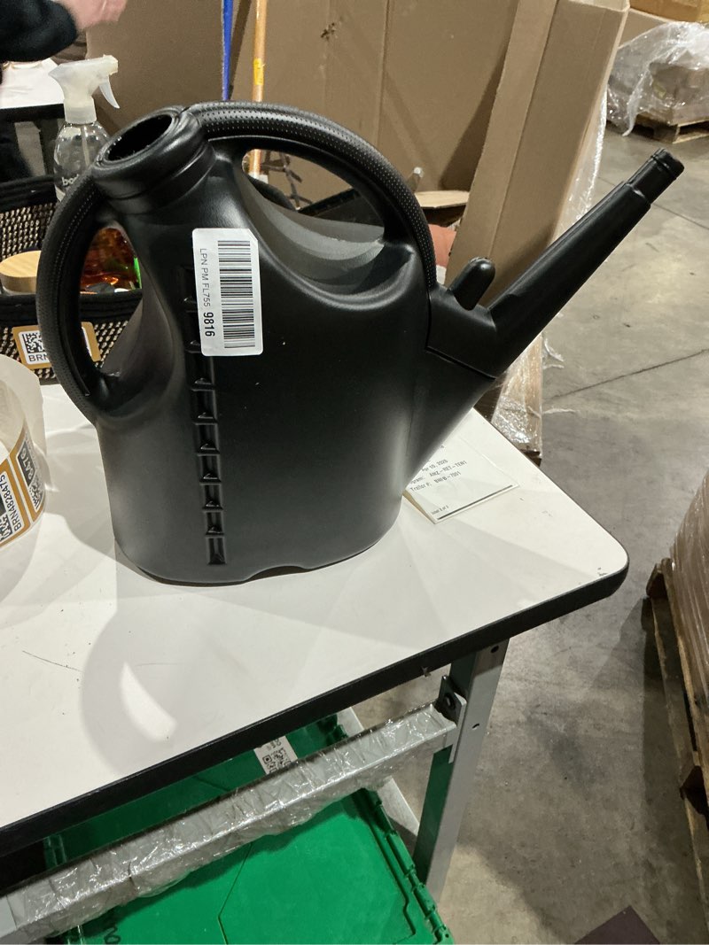 Condition photo showing Good Condition for amazon basics, watering can, black, 2.64 gallon capacity