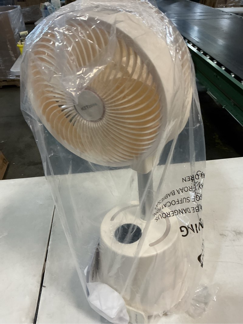 Condition photo showing Good Condition for htzone smart pedestal fan,20db wifi standing fan 360° air circulator fan | height adjustable cooling fan with 6 speeds/3 modes/led light, app/remote control cordless electric fan for home/office