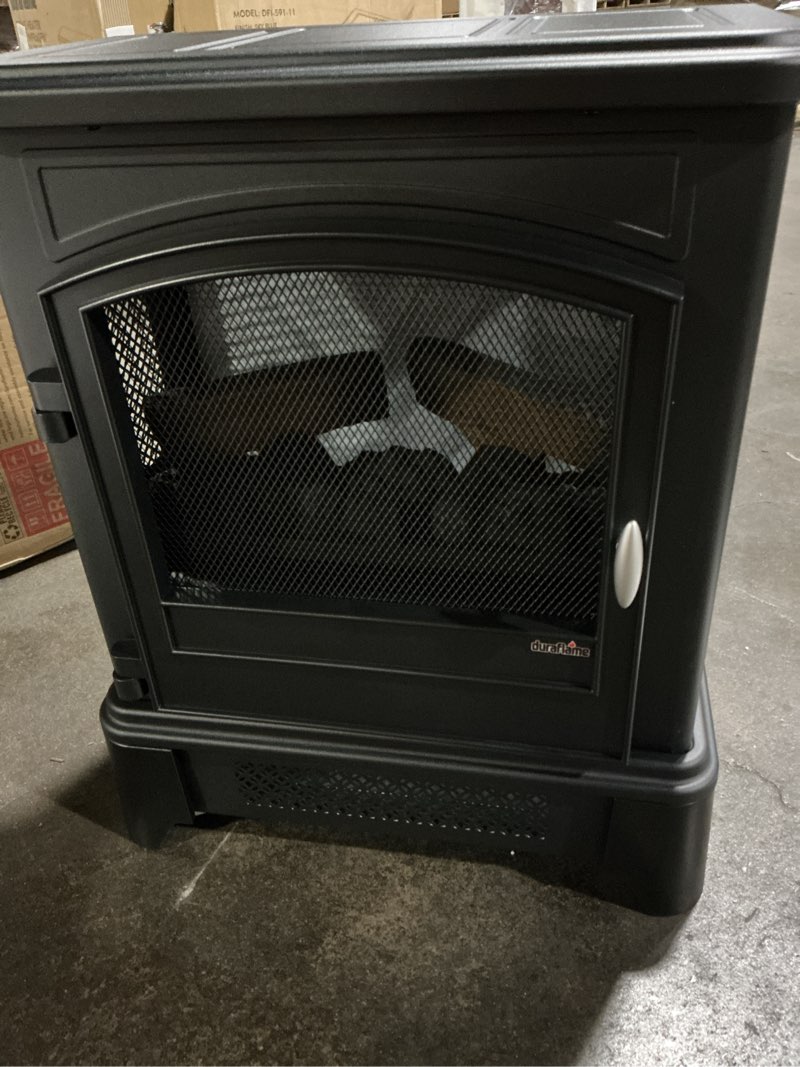 Condition photo showing Good Condition for Duraflame infrared quartz electric stove heater wirh 3d flame dfi-7105-01