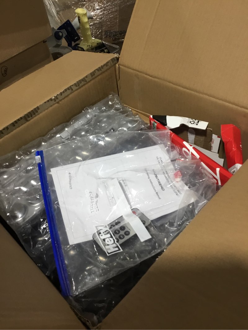 Condition photo showing As Is for 10 in 1 Record Player with External Speakers, 3 SpeedTurntable with AM/FM Radio, CD & Cassette Player, Bluetooth, USB/SD Playback, Remote Control, Black T408-Black