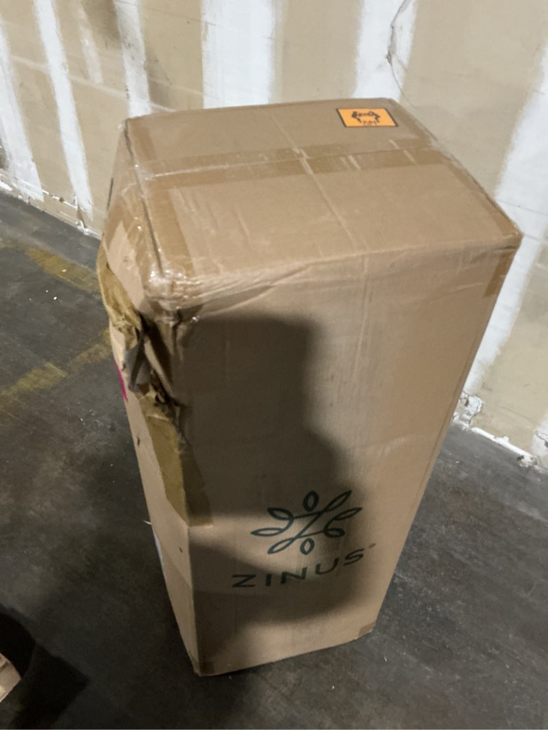 Condition photo showing New/Like New for ZINUS 12 Inch King Cooling Essential Memory Foam Mattress [NewVersion], Fiberglass Free, Medium Feel, Breathable Cooling Layers, Certified Safe Materials White King 12" Cooling (New Box)