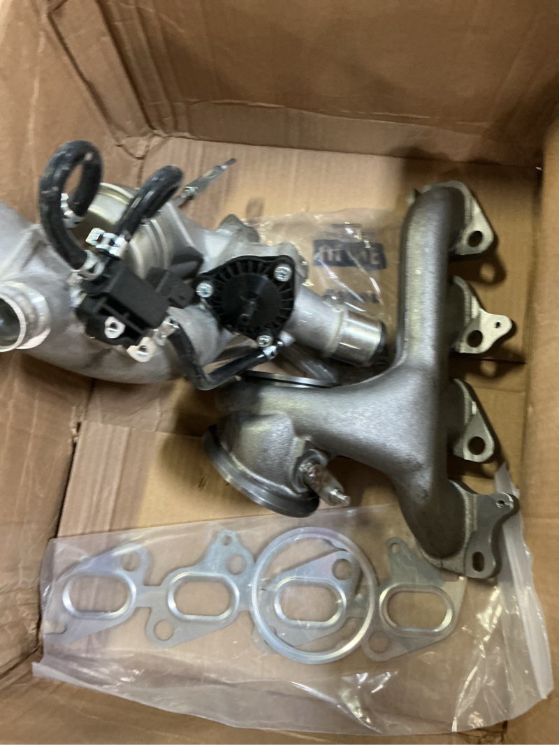 Condition photo showing As Is for turbo turbocharger replacement for chevy (size and model of car unknown )