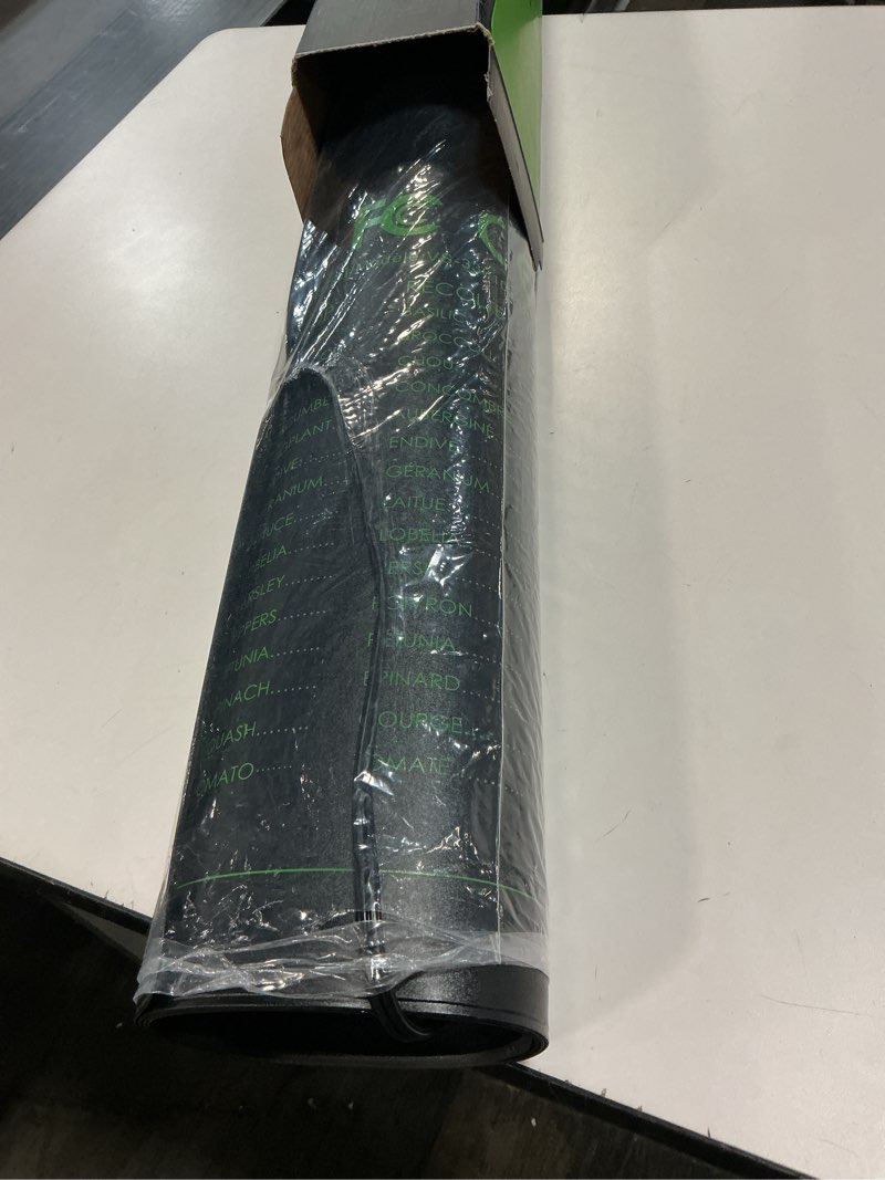 Condition photo showing Good Condition for VIVOSUN 48" x 20.75" Seedling Heat Mat and Digital Thermostat Combo Set, UL & MET-Certified Warm Hydroponic Heating Pad for Germination, Indoor Gardening, Greenhouse 48"x20.75"