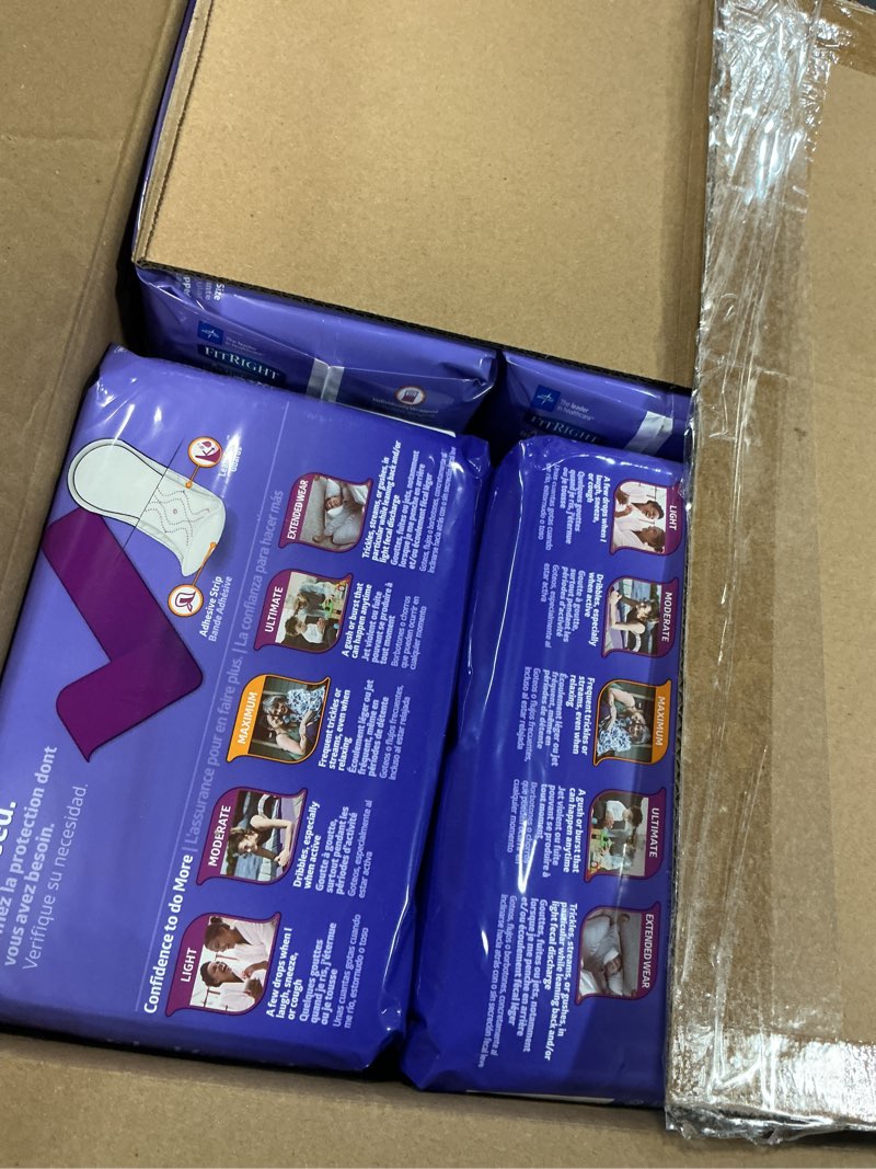 Condition photo showing New/Like New for FitRight Incontinence Bladder Control Pads  Maximum Absorbency  120ct