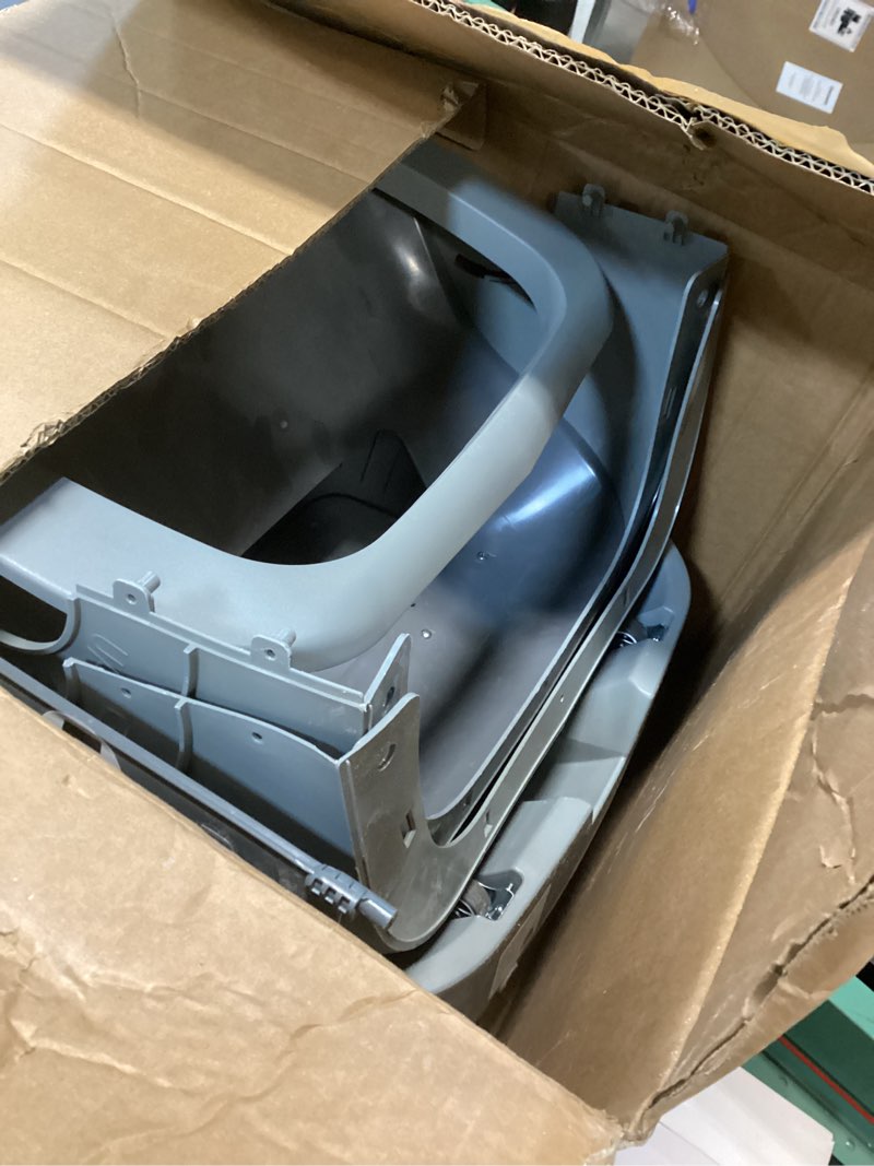 Condition photo showing As Is for upfas automatic cat litter box self cleaning - app control - weight monitoring - ultra-quiet, medium cats and kittens litter box, safe anti-pinch?assembly required?- grey
