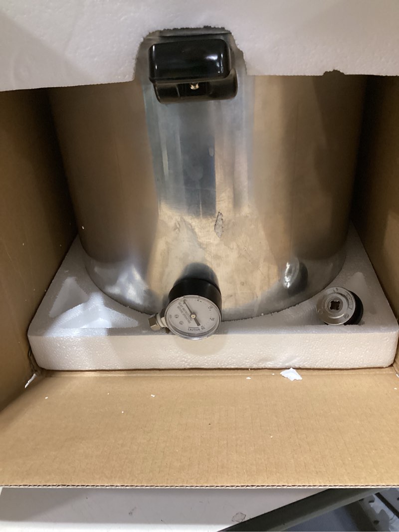 Condition photo showing As Is for national presto industries 23-quart pressure canner and cooker