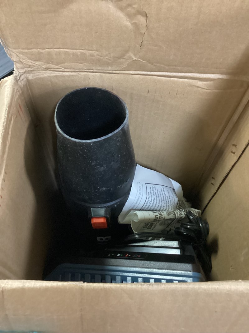 Condition photo showing As Is for SENIX Leaf Blower Cordless, 60V Max 1300W Brushless Electric Leaf Blowers, 810 CFM & 170 MPH, Stepless Speed, Cruise Control, 60V 4.0Ah Battery & Charger Included,Blowers for Lawn Care, Yard, Garden 810 CFM with 4.0Ah Battery