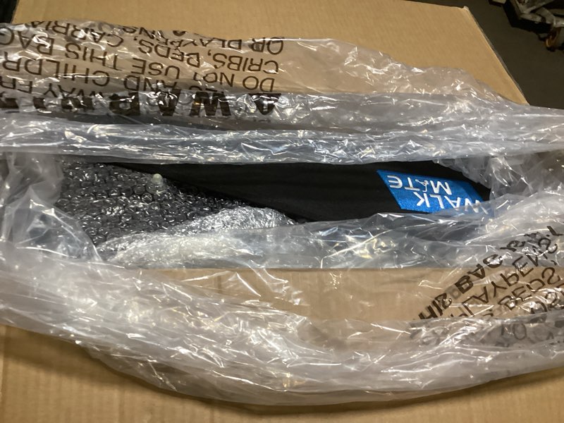 Condition photo showing Good Condition for WALK MATE Rollator Walker for Seniors Taller 5.3~7ft with Height-Adjustable Seat, 10 Inch Wheels Wire-Hidden Walkers Compact Folding Design Lightweight Mobility Walking Aid Widen Backrest, Green