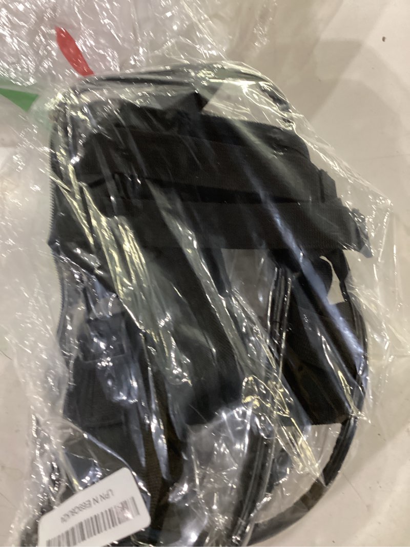 Condition photo showing Good Condition for oraben clear backpack stadium approved, clear bag 12 x 6 x 11 in, small transparent backpack for concerts, sports events, festivals, waterproof, adjustable straps, women men black enhanced strap