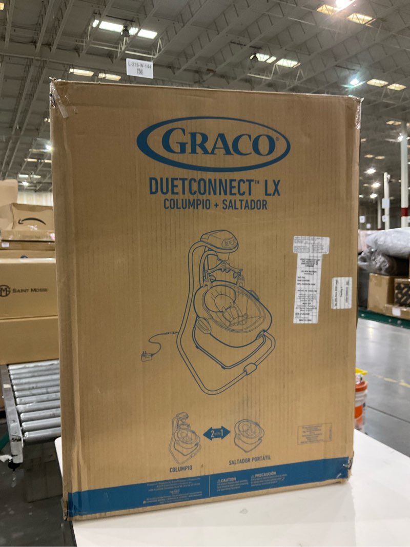 Condition photo showing New/Like New for Graco DuetConnect LX Seat & Bouncer, Multi-Direction Seat, Multiple Swinging Speeds, Easily Portable, Redmond