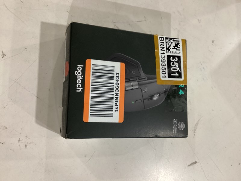 Condition photo showing As Is for logitech mx master 3s mouse *missing usb connector*