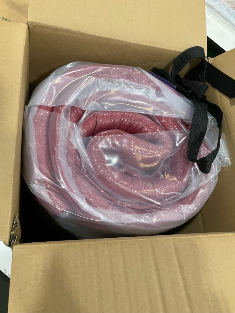 Condition photo showing New/Like New for maxyoyo japanese floor futon mattress - thicken sleeping pad, foldable roll up mattress topper, guest floor couch mat, burgundy, queen burgundy queen
