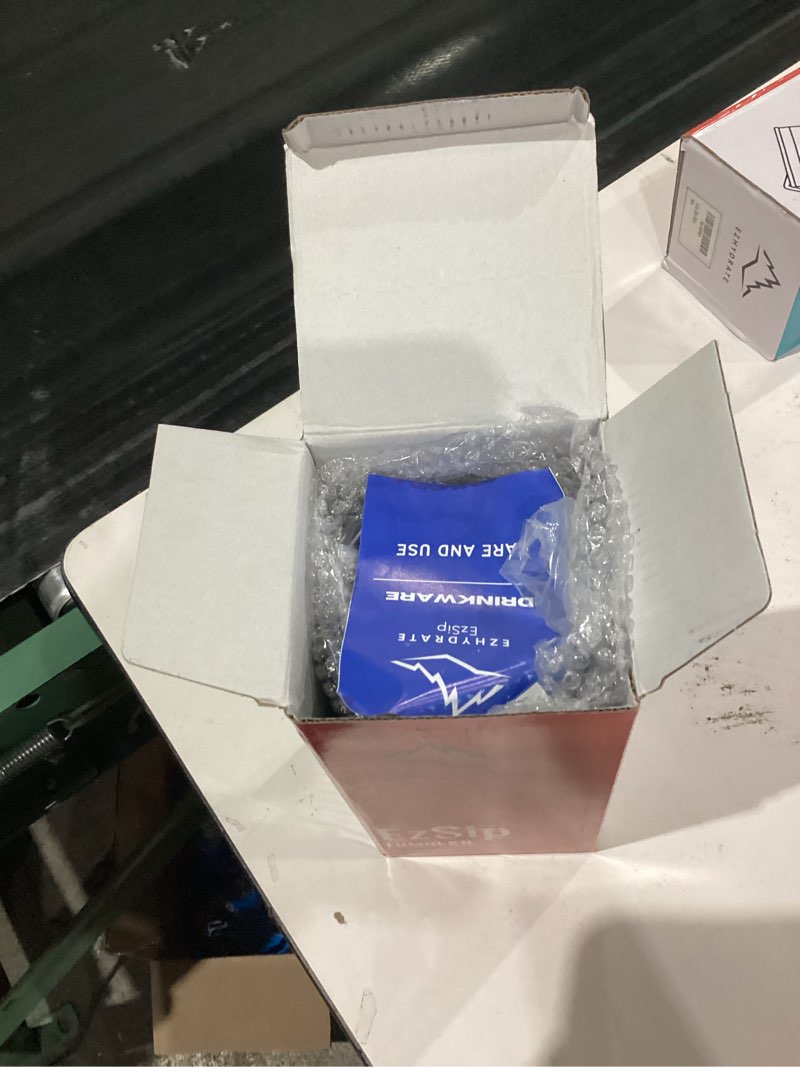 Condition photo showing Good Condition for 20 oz Tumbler with Lid - Stainless Steel Vacuum Insulated Coffee Travel Mug Double Wall Durable Leak Proof BPA Free Ice Coffee Thermal Cup -Black Black 20 oz