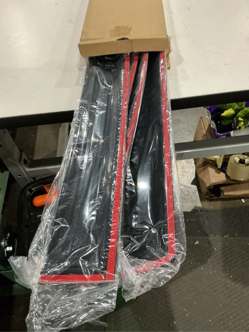 Condition photo showing Good Condition for ig window visors fit for 2021-2026 toyota sienna, out-channel rain guards vent wind deflectors 4pc, car accessories for 21-26 sienna 2021-2026 sienna