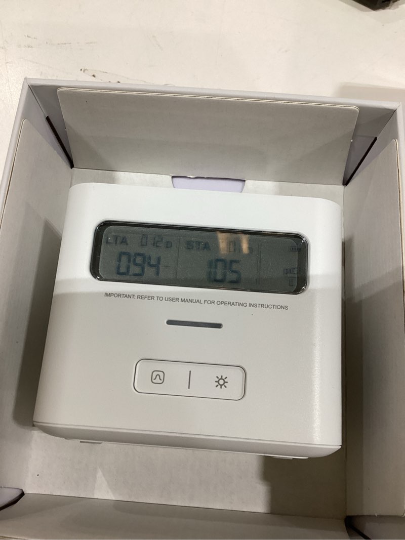 Condition photo showing New/Like New for X-Sense Radon Detector for Home, Easy to Use, Zero Lab Fees, No Installation Required, Continuous Monitoring with Clear LCD Screen, XR0A-SR Silent