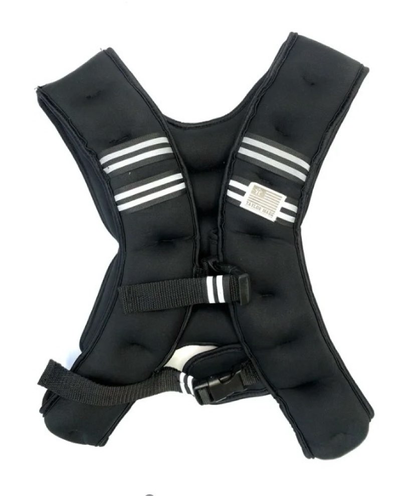black weight vest ( taylor made)