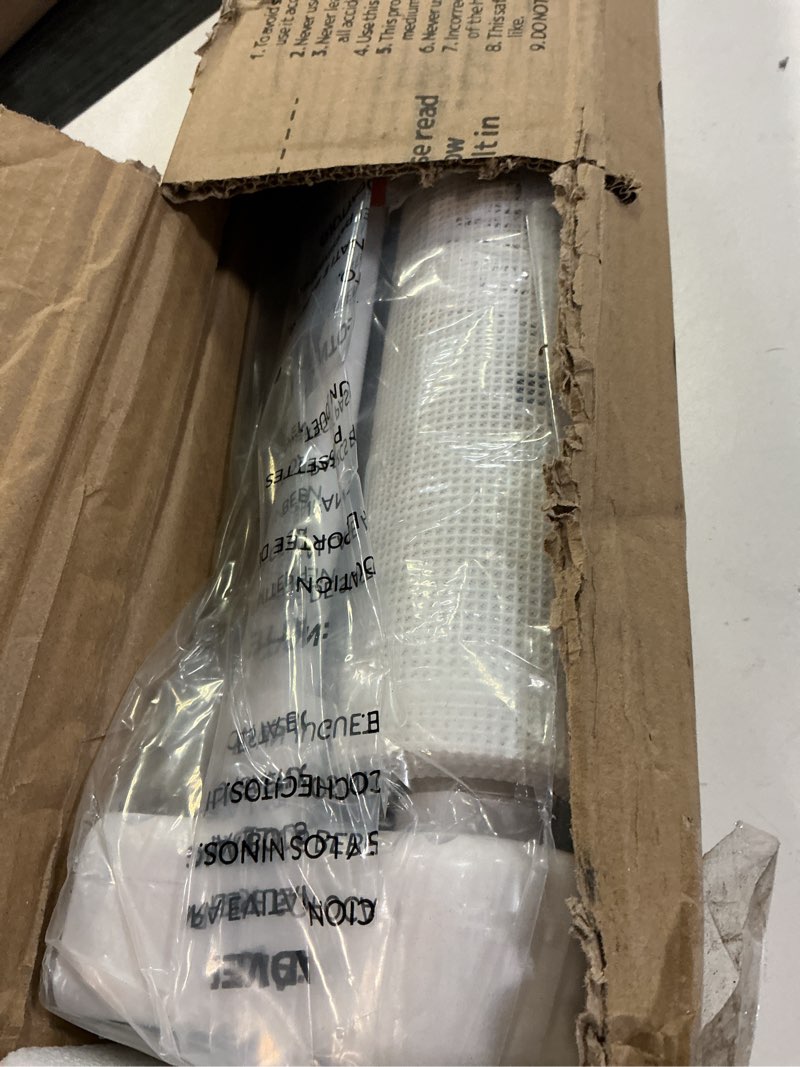 Condition photo showing Good Condition for Pawtners Retractable Baby Gates Extra Wide, 41" Tall Extends up to 200" Wide, Dog Gate Indoor for Stairs, Pet Gate with Support Rods for Doorways Hallways Garage Indoor & Outdoor-White White 41" Tall x 200" Wide