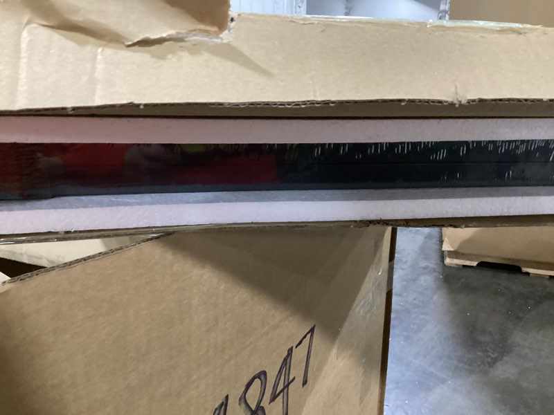 Condition photo showing Good Condition for 20x24 Poster Frame Set of 2, Display picture 16x20 with mat or 20x24 without Mat, Solid Wood Wall Gallery Frame, Wide Photo Frame for Wall Display-Black 20x24" Black wood grain