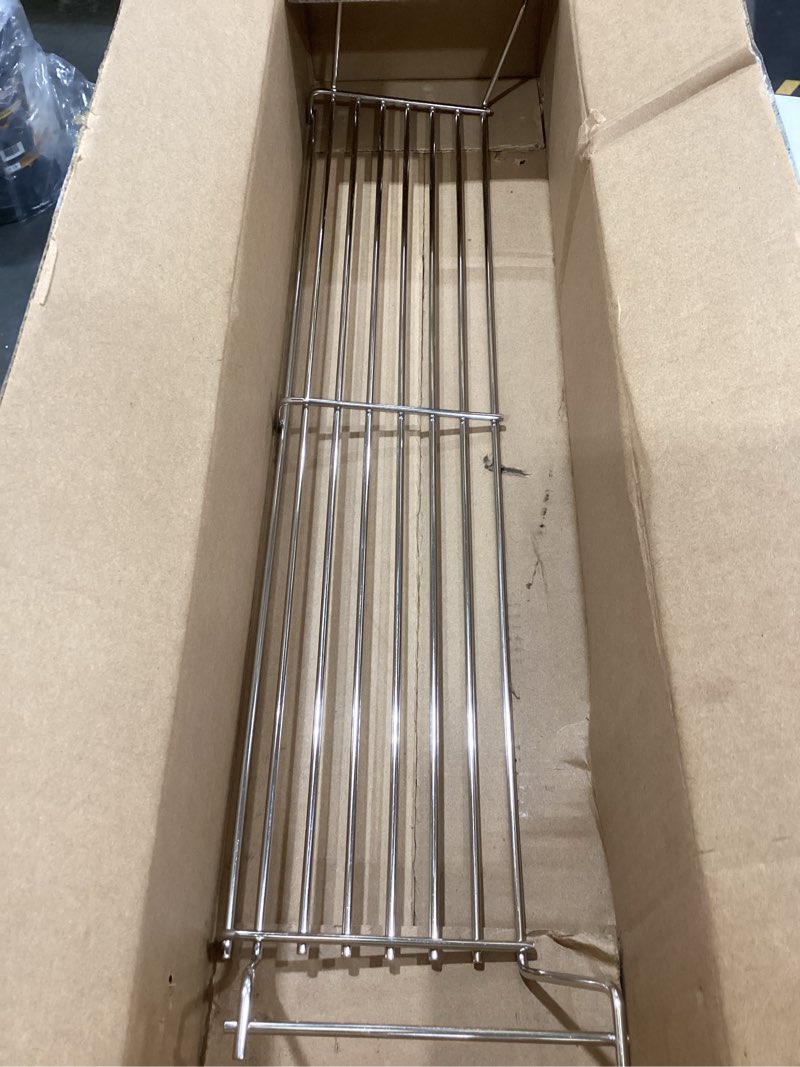 Condition photo showing Good Condition for qulimetal stainless steel warming rack for weber genesis 300 series (2007-2016), fits genesis e310, e320, e330, s310, s320, s330, replaces weber 65054, 81323, 62749 26.9 inch stainless steel
