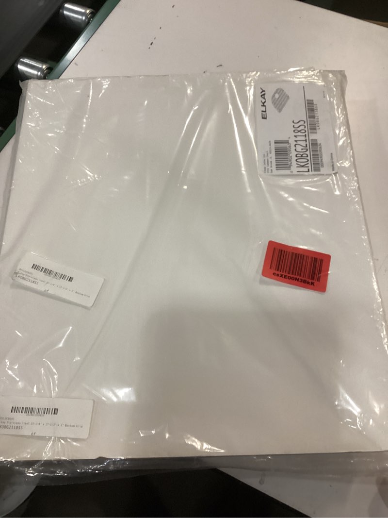 Condition photo showing New/Like New for Elkay LKOBG2118 20-1/8" L x 17-1/2" W Stainless Steel Basin Rack - Stainless Steel