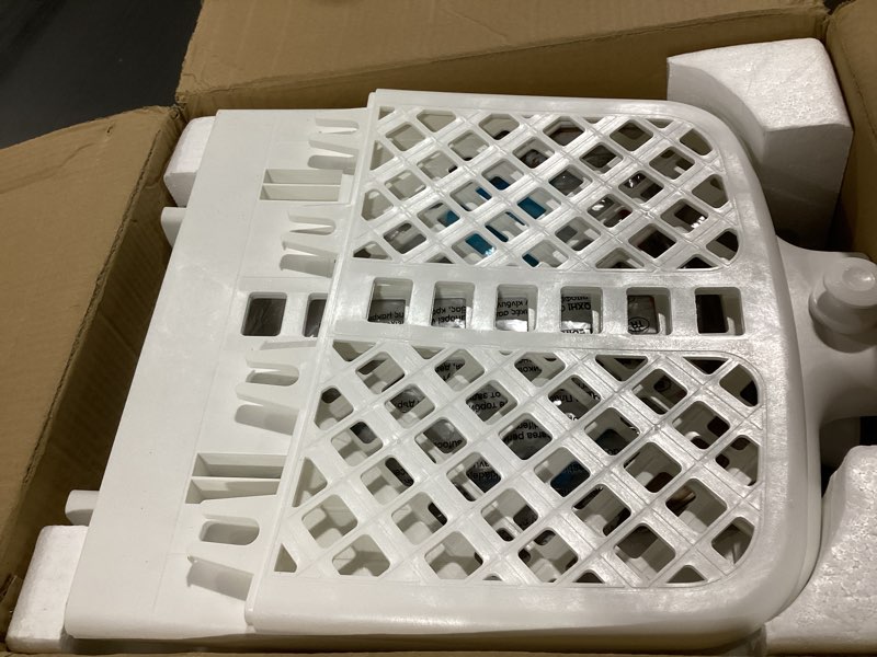 Condition photo showing Good Condition for 1800W Commercial Standing Garment Steamer for Clothes, Professional Steamer Iron, 1.6L Tank for 1 Hour Steam, 25s Fast Heat-Up, 10 Steam Settings, with 2 in 1 Ironing Board & Auto Shut-Off