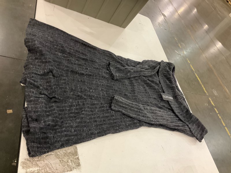 Womens Dress-Medium-Dark Grey- Off Shoulder-Flare