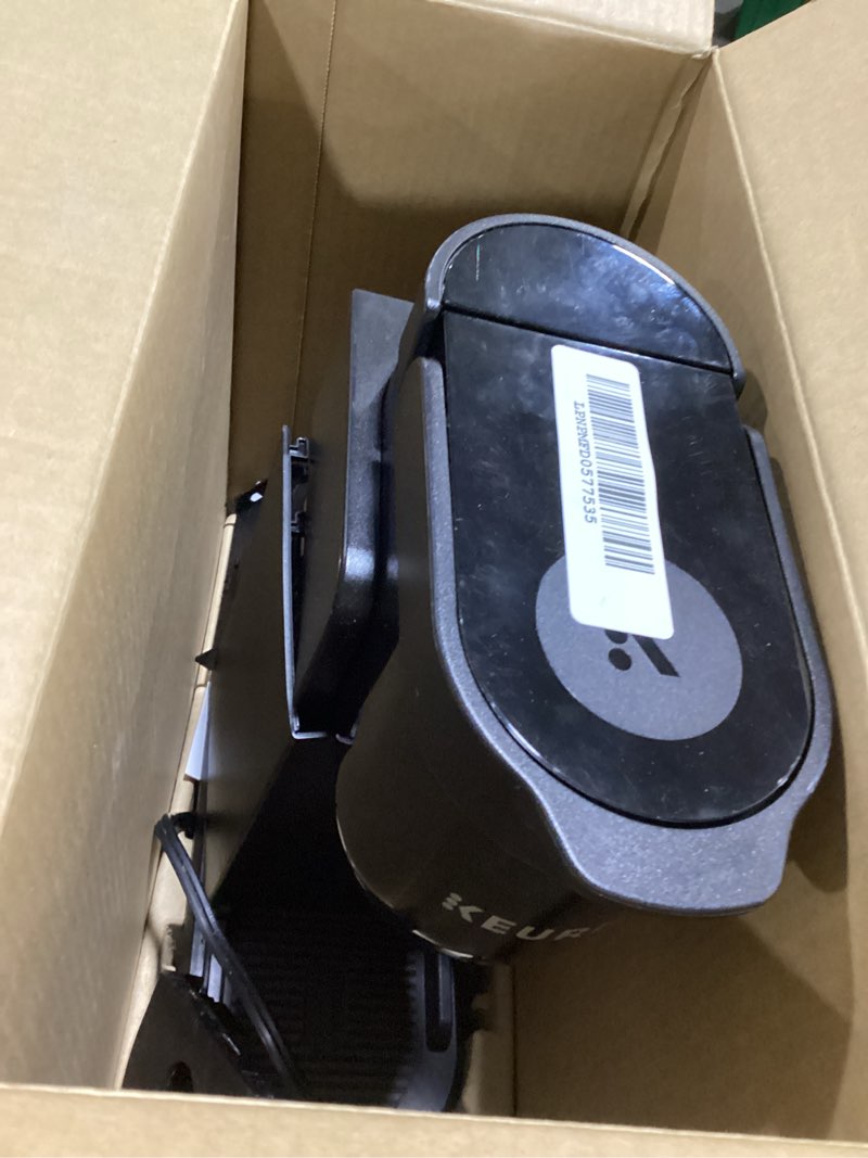 Condition photo showing As Is for Keurig K-Express Single Serve K-Cup Pod Coffee Maker, 3 Brew Sizes, Strong Button Feature, 42oz Removable Reservoir, Black