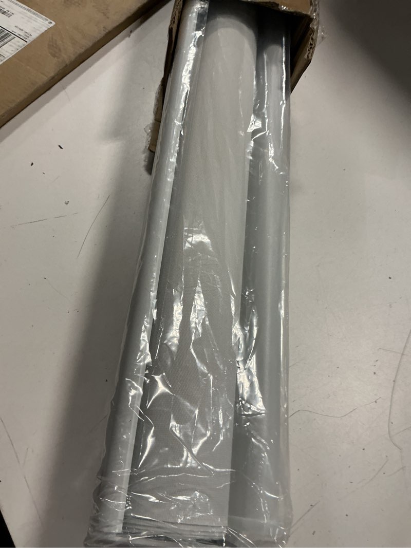 Condition photo showing Good Condition for persilux cordless zebra blinds for indoor windows, light filtering sheer shades, with upgraded cassette, dual layers light control for day and night for bedroom, easy to install (34.5" wx72 h, white) 34.5"w x 72"h white