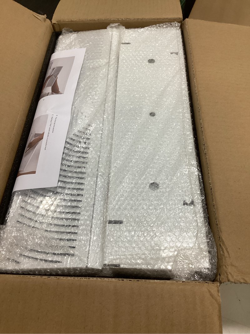 Condition photo showing Good Condition for 4 Pack Baseboard Register Vent 18 Inch - RoundFlow Design for Maximum Air Flow - Smooth-Glide Air Adjust Lever - Heavy Duty Rust-Proof Steel - Tool-Free Easy Installation