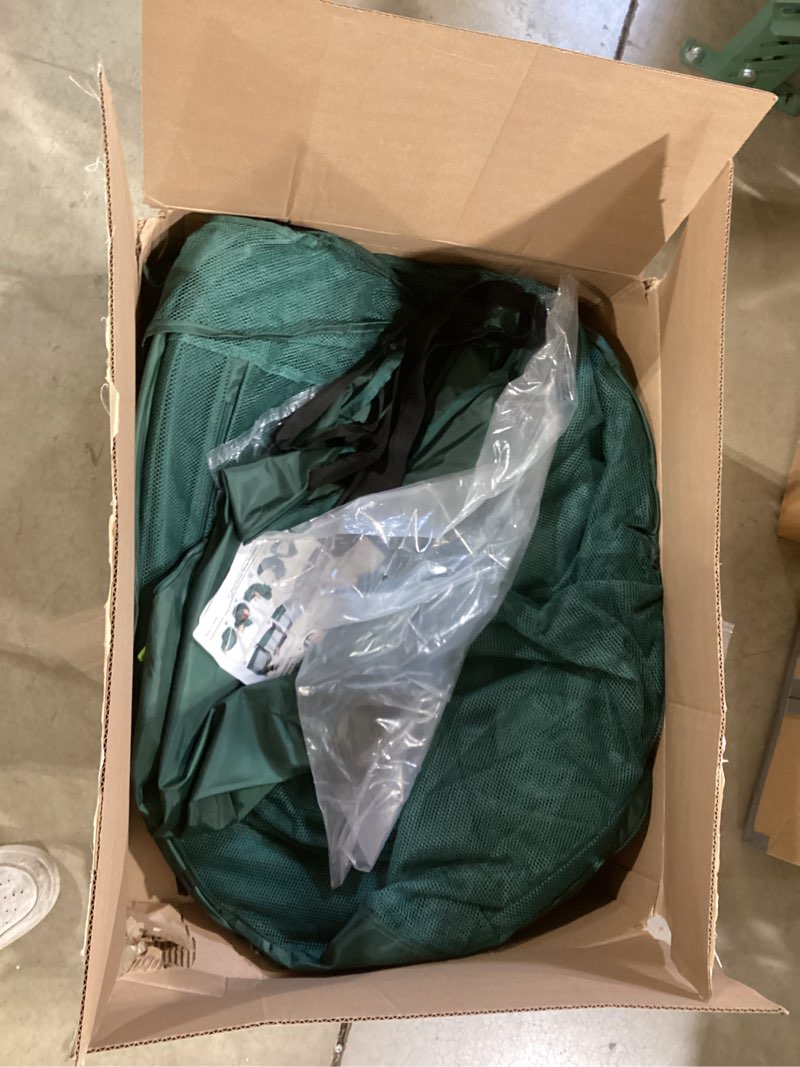 Condition photo showing Good Condition for poray large 8.2x4ft plant netting cover, pop up tunnel crop cage gardening net,pest guard cover for vegetables &fruits,durable gardening net for plant and animal large 8.2x4.1ft