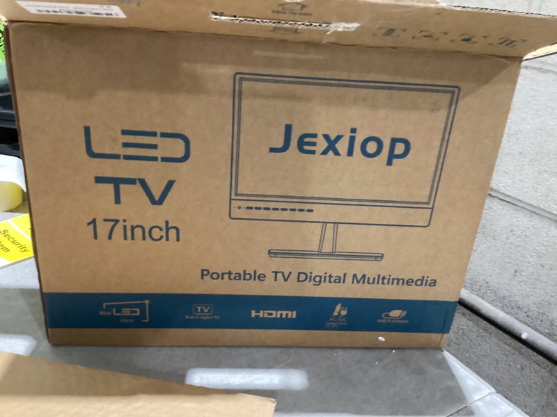 Condition photo showing Good Condition for jexiop 17inch ips led hd 1080p tv,small widescreen tv with atsc digital tuner,built-in speakers with hdmi,vga,av input,usb port,12 volt tv suitable for caravan,kitchen,bedroom