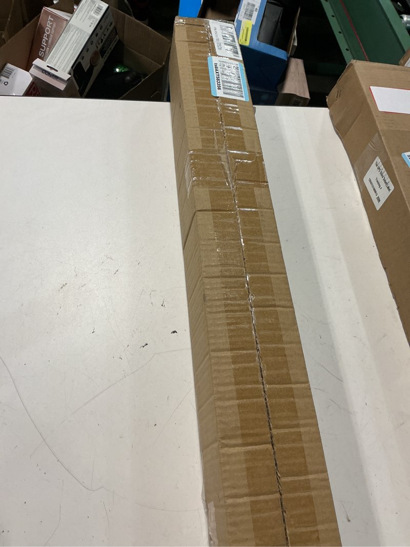 Condition photo showing New/Like New for unishades 100% blackout cordless roman shades for indoor windows & french doors, 41 3/4" w × 60" h - blackout - natural blackout - natural 41 3/4" w × 60" h