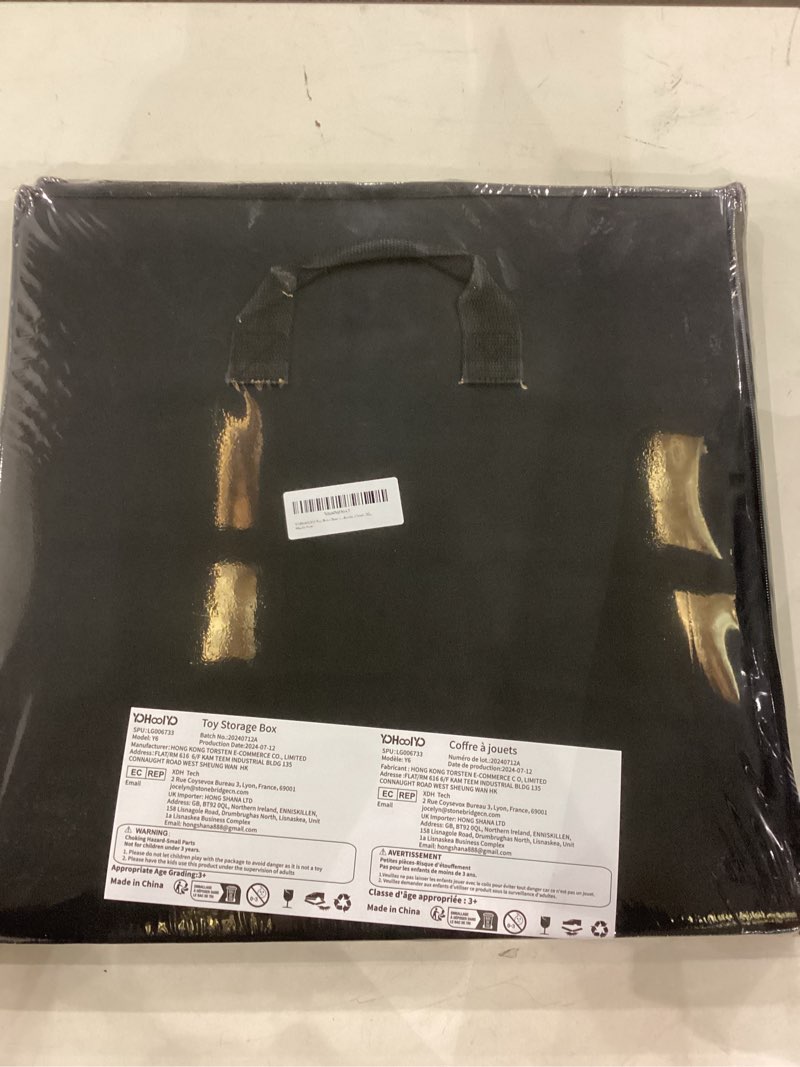 YOHOOLYO 2 In 1 Toy Storage Play Mat, Storage Box for Kids Children Space Adventures Design,Nursery,