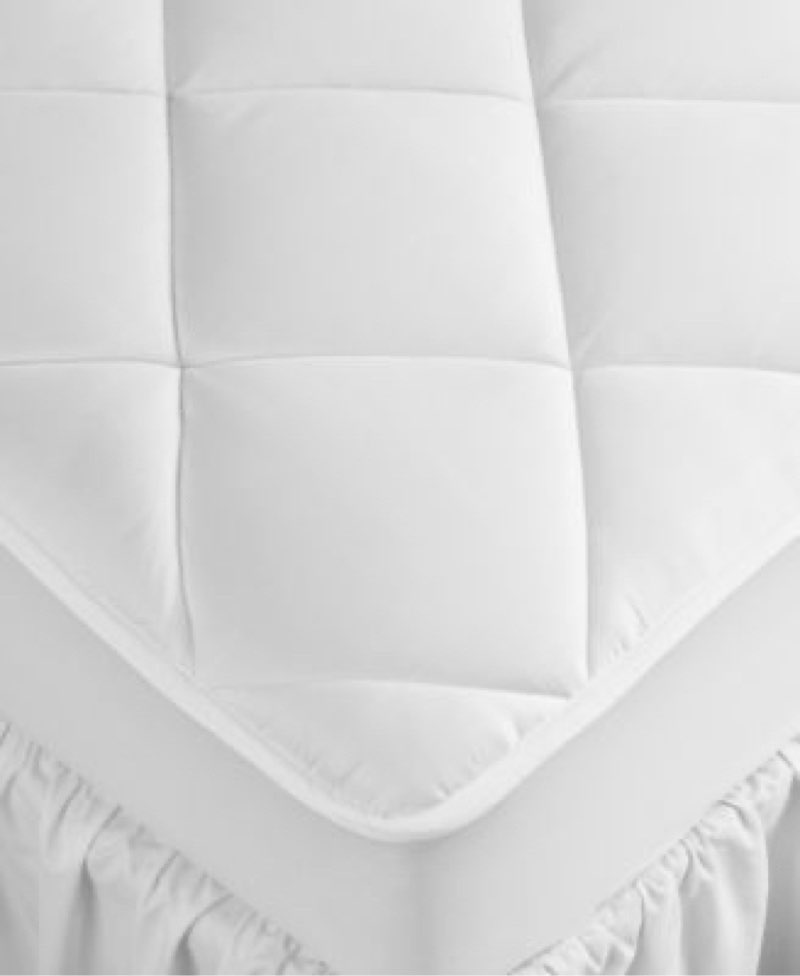 500 Thread Count Cotton Hypoallergenic Down Alternative Fill Extra Deep Mattress Pad, size 54 in .x75 in.