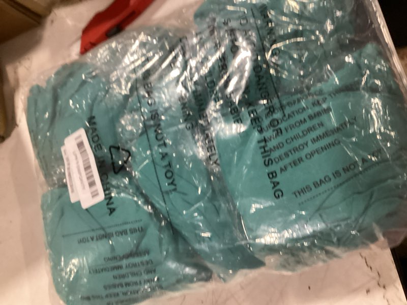 Condition photo showing Good Condition for peomeise stretch spandex chair cover for wedding party dining banquet event (turquoise, 6) turquoise 6pcs