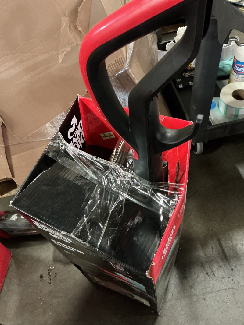 Condition photo showing As Is for dirt devil upright vacuum cleaners - hepa filtration
