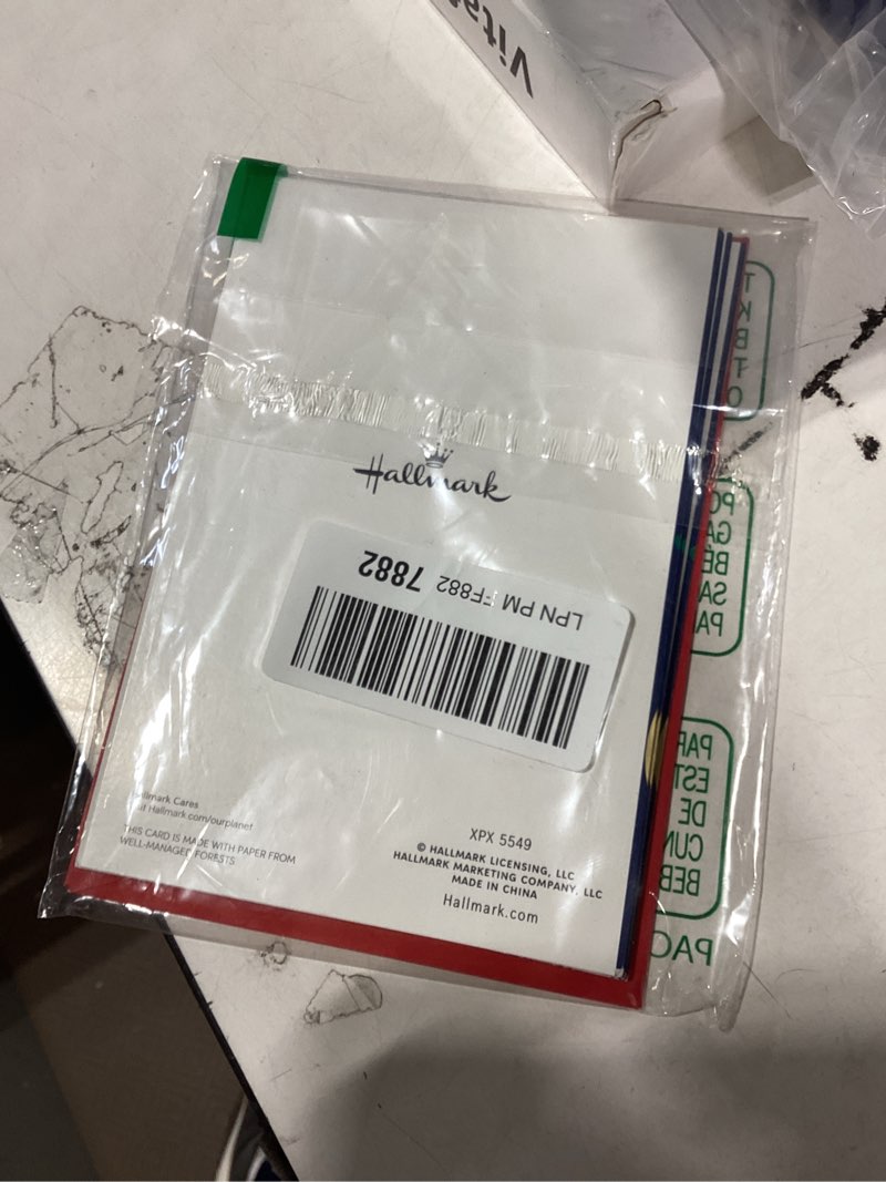 Condition photo showing New/Like New for hallmark boxed christmas cards, moments of peace (16 cards and 17 envelopes) multicolor